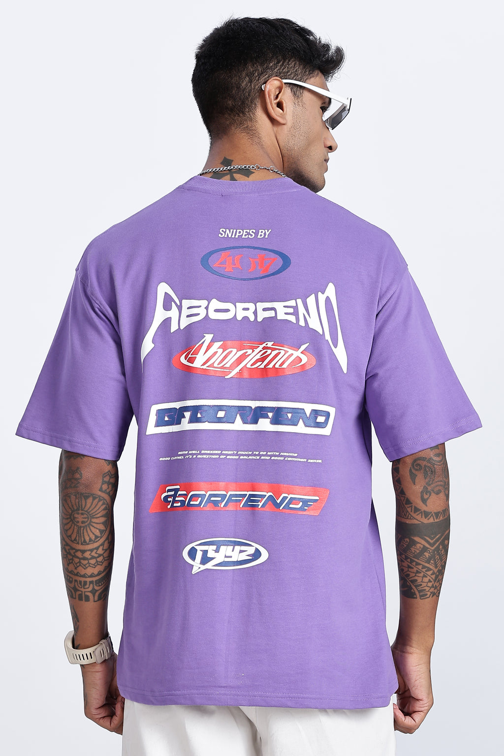 Snipes x Aborfend Graphic Oversized T-Shirt - Snipes