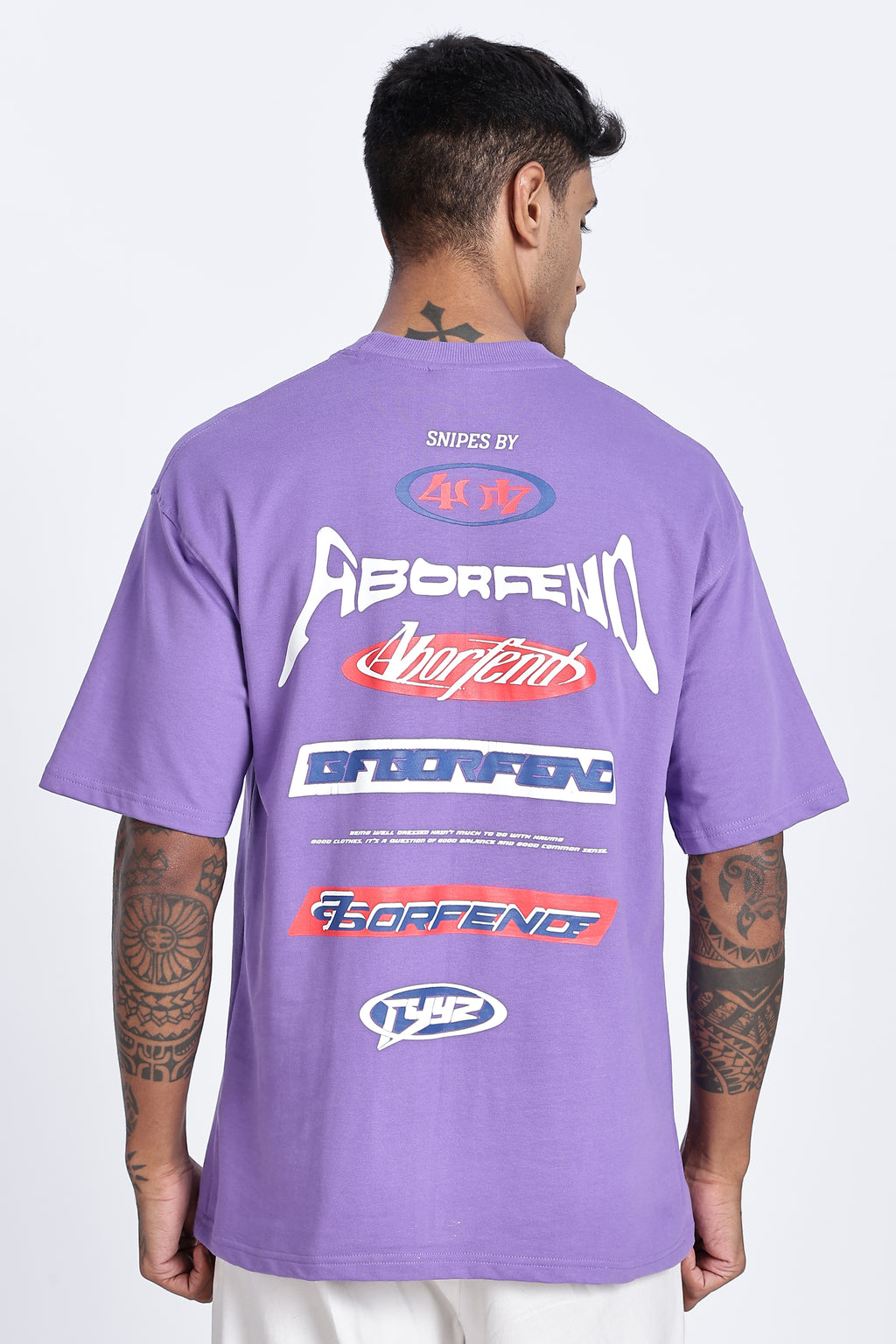 Snipes x Aborfend Graphic Oversized T-Shirt - Snipes
