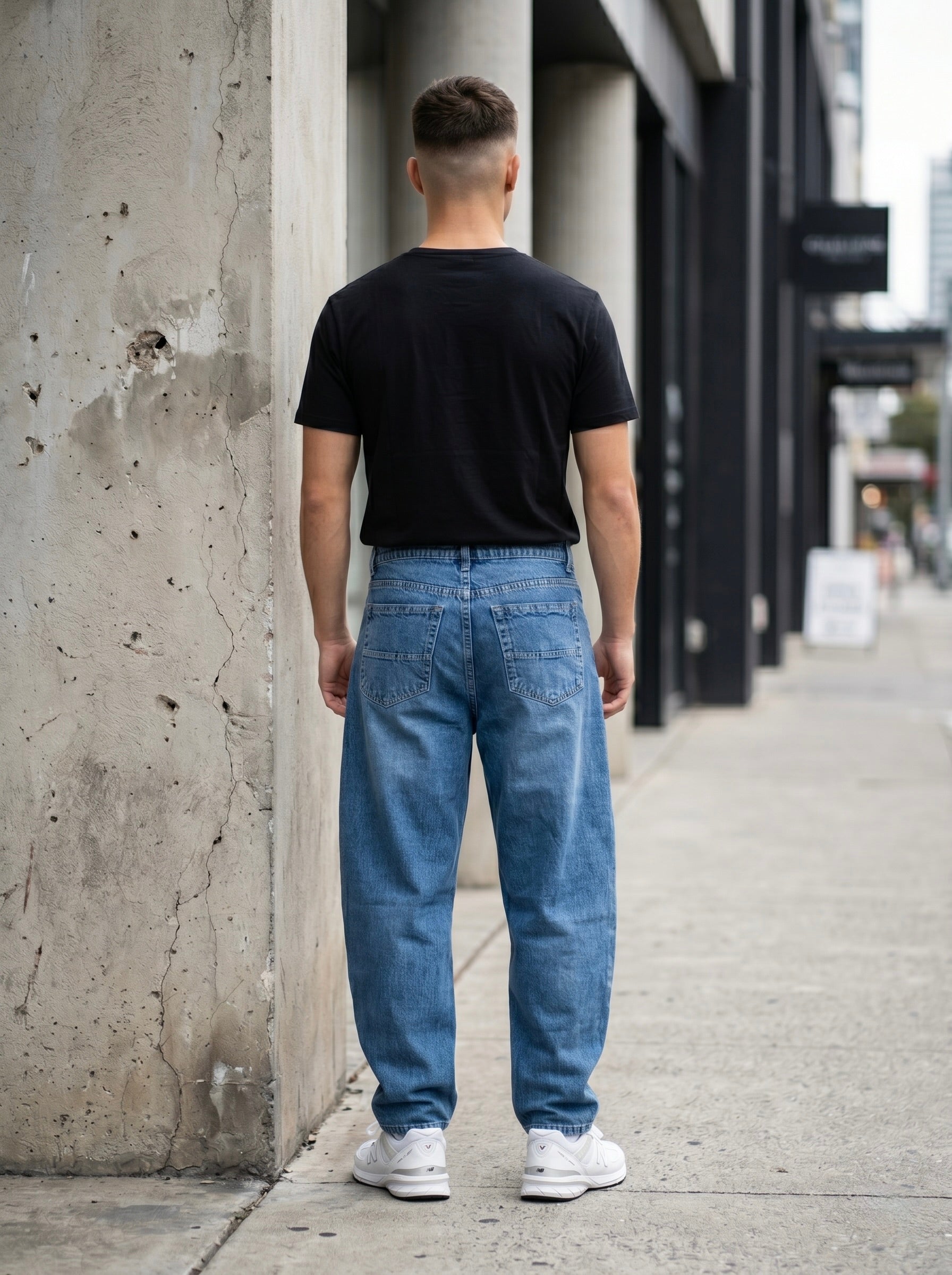 Barrel-Fit Jeans