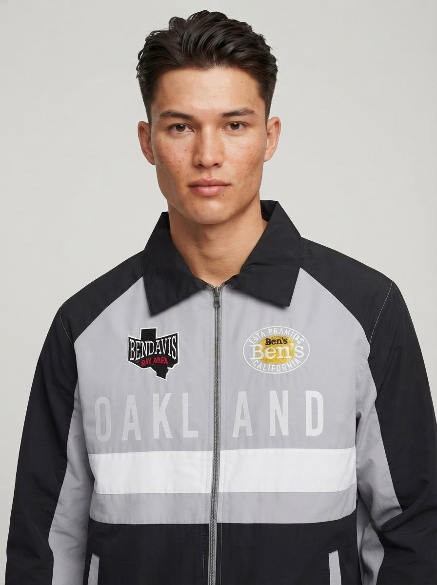 Men’s Zip-Up Streetwear Jacket