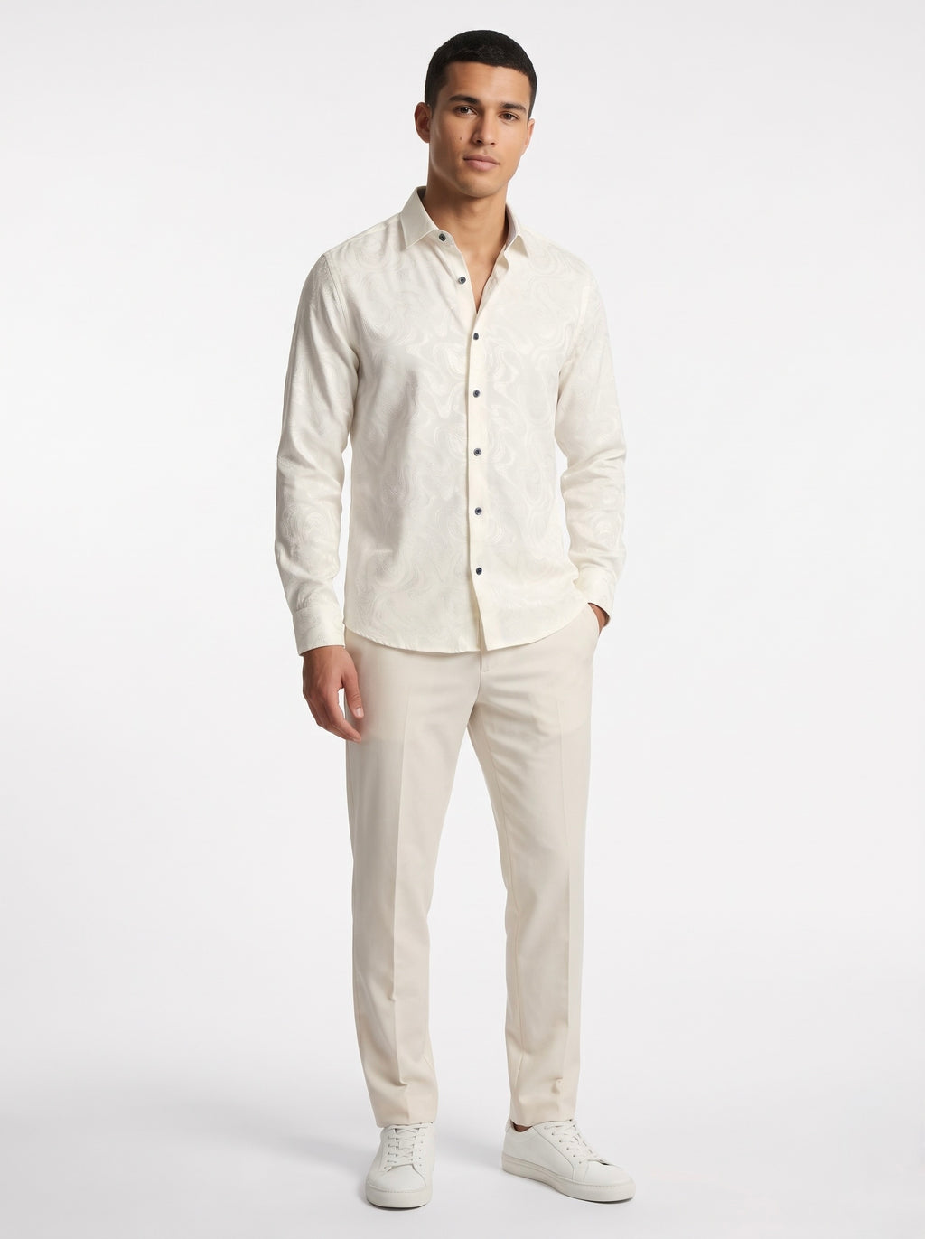 Men’s Paisley Party Wear Shirt