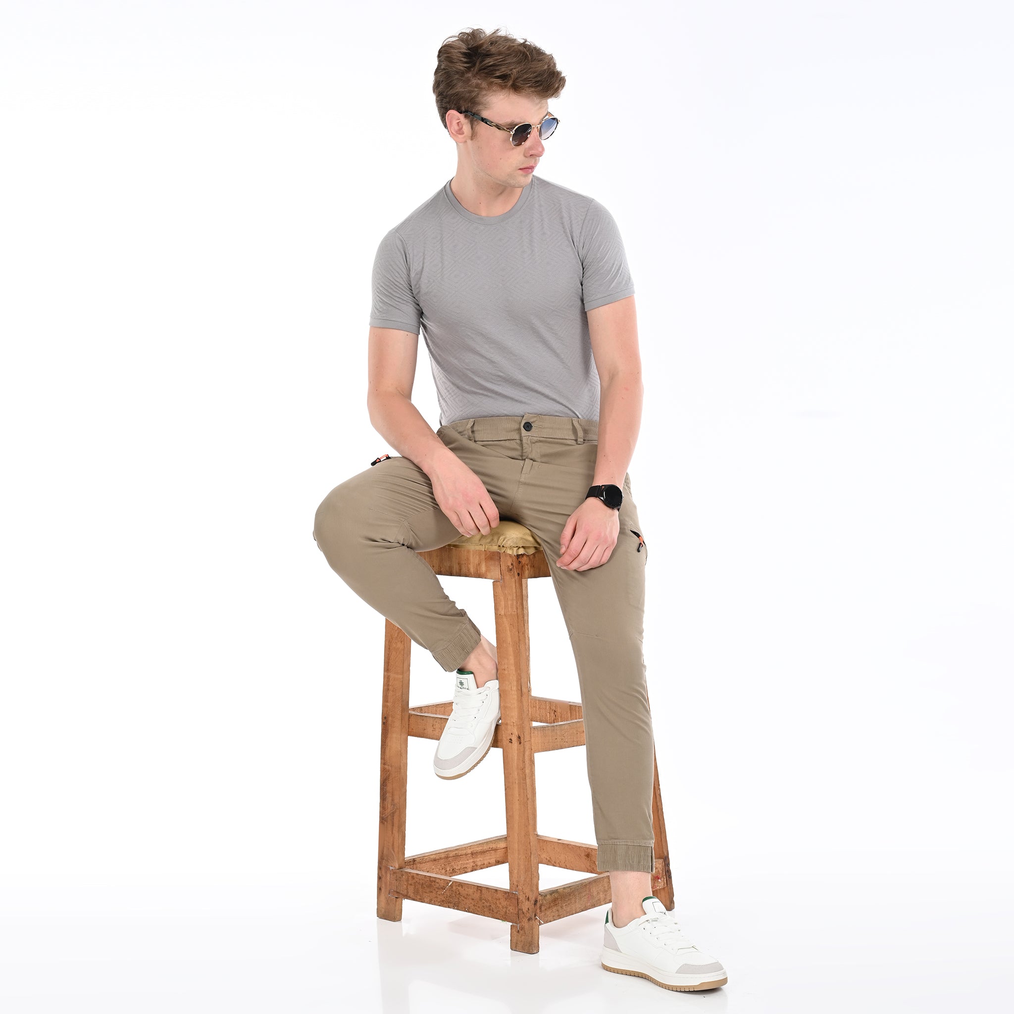 Joggers With Zip Pocket Secondary image