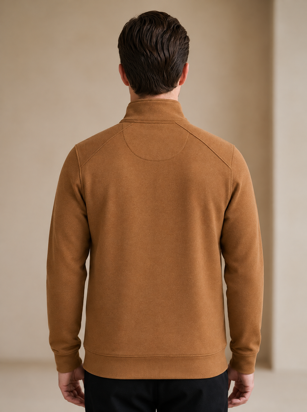 Men’s High-Neck Full-Sleeve Sweatshirt - Snipes