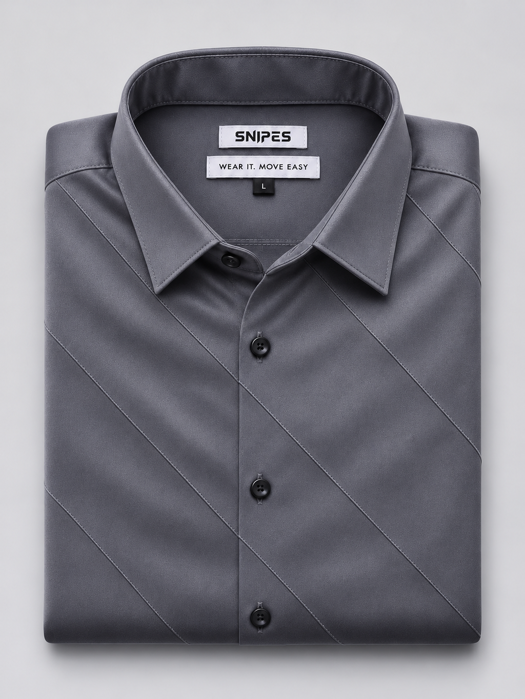 Men's Cross Stripes Club Wear Shirt