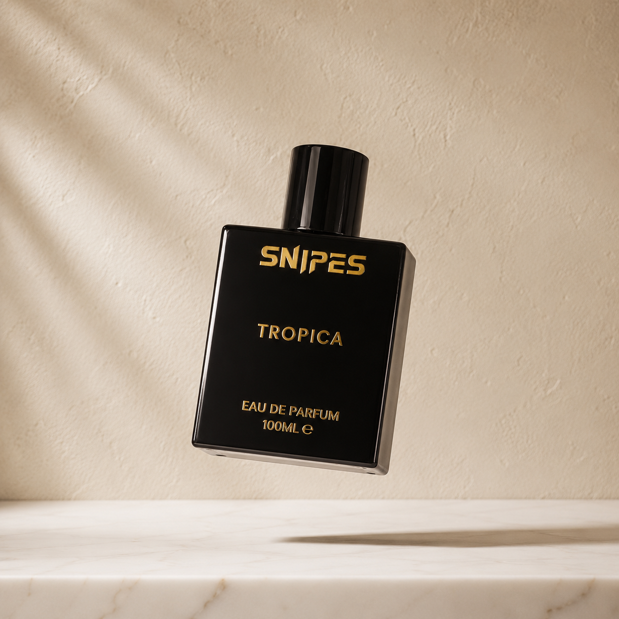 Snipes TROPICA EDP perfume bottle, 100ml with sleek design, showcasing the fragrance for women or men.