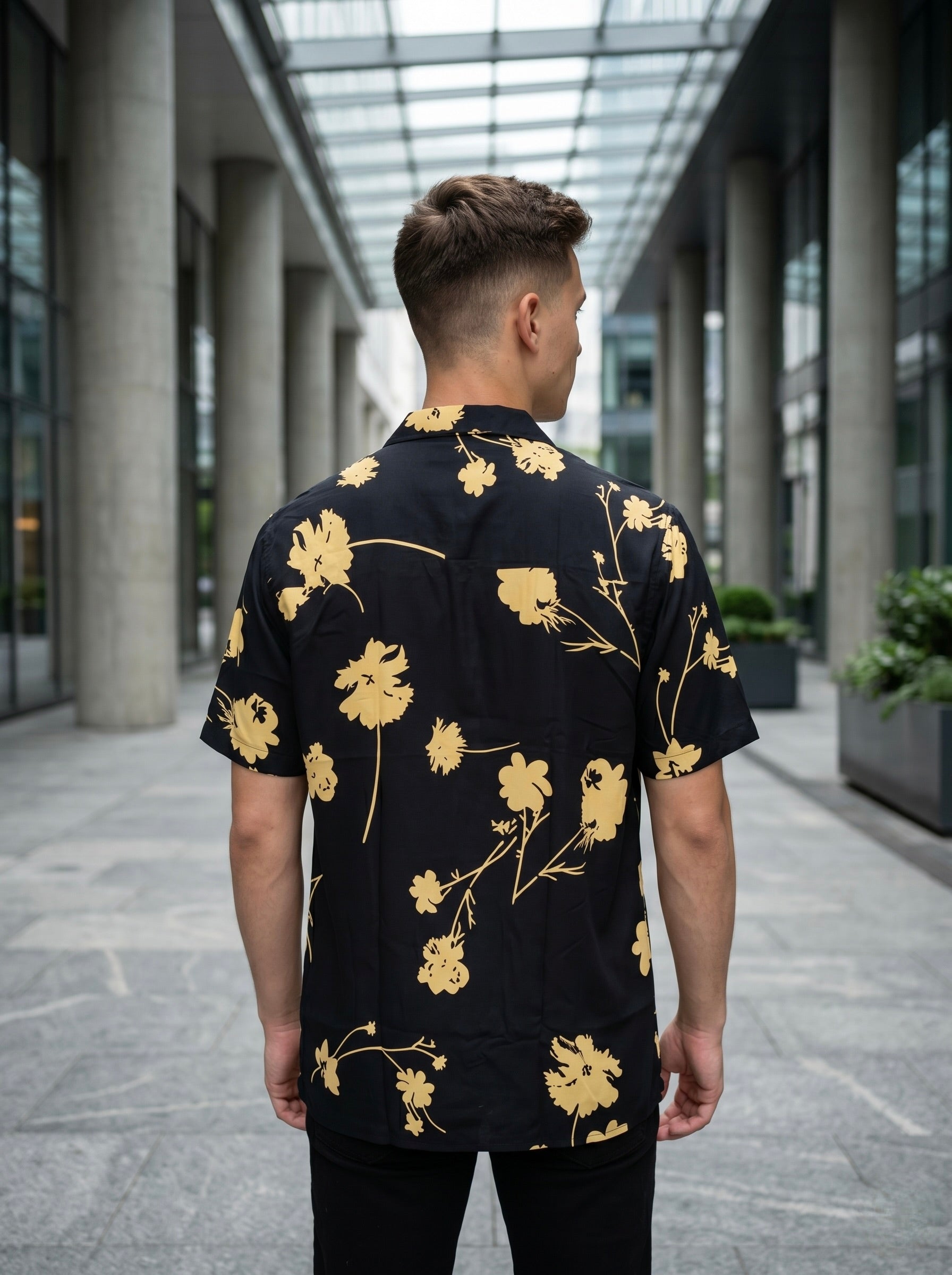 Digital Prints Half Sleeve Shirts - B&Y