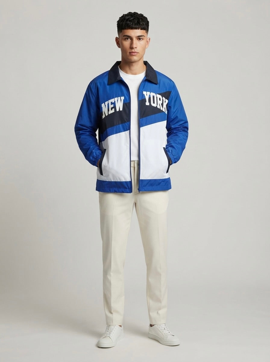 Men’s New York Graphic Zip-Up Jacket