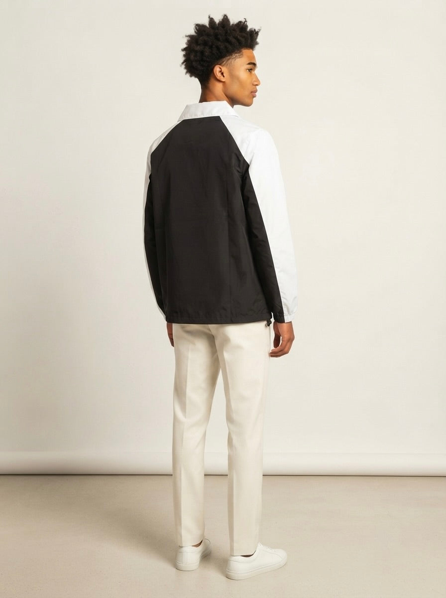 Men’s Zip-Up Streetwear Jacket