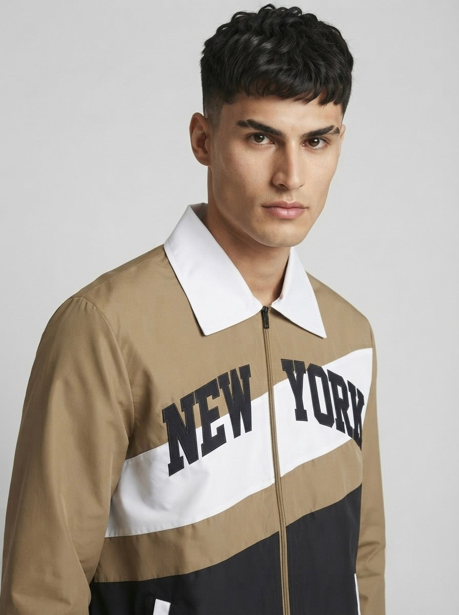 Men’s New York Graphic Zip-Up Jacket