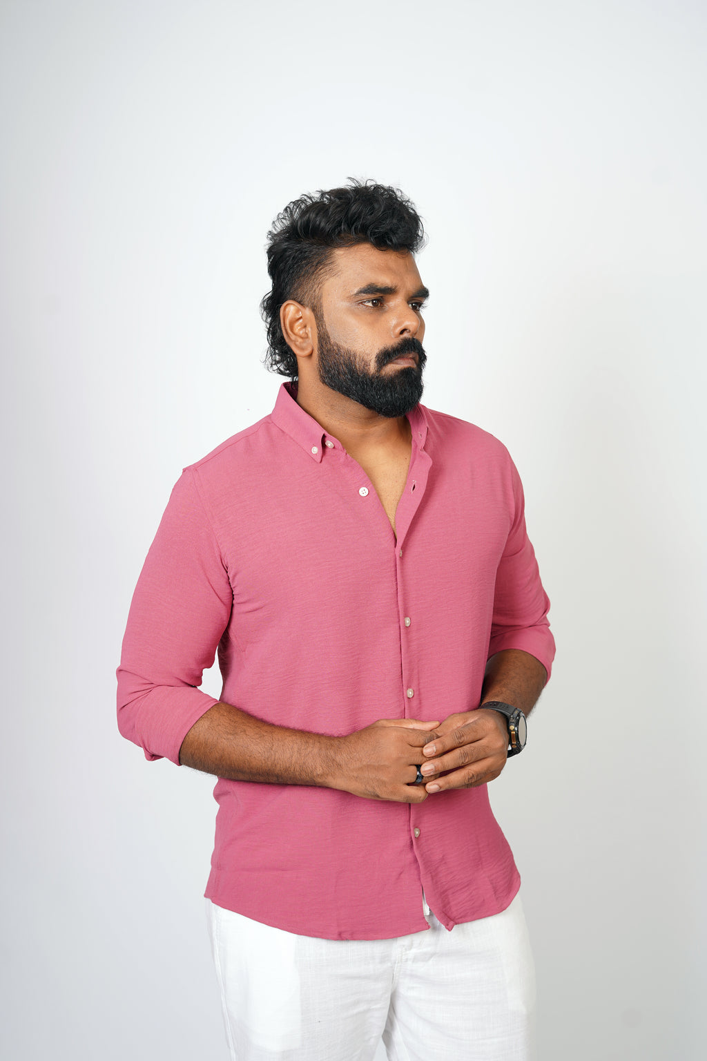 Viscose Fabric Dropdown Shirt - Snipes