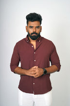 Viscose Fabric Dropdown Shirt - Snipes