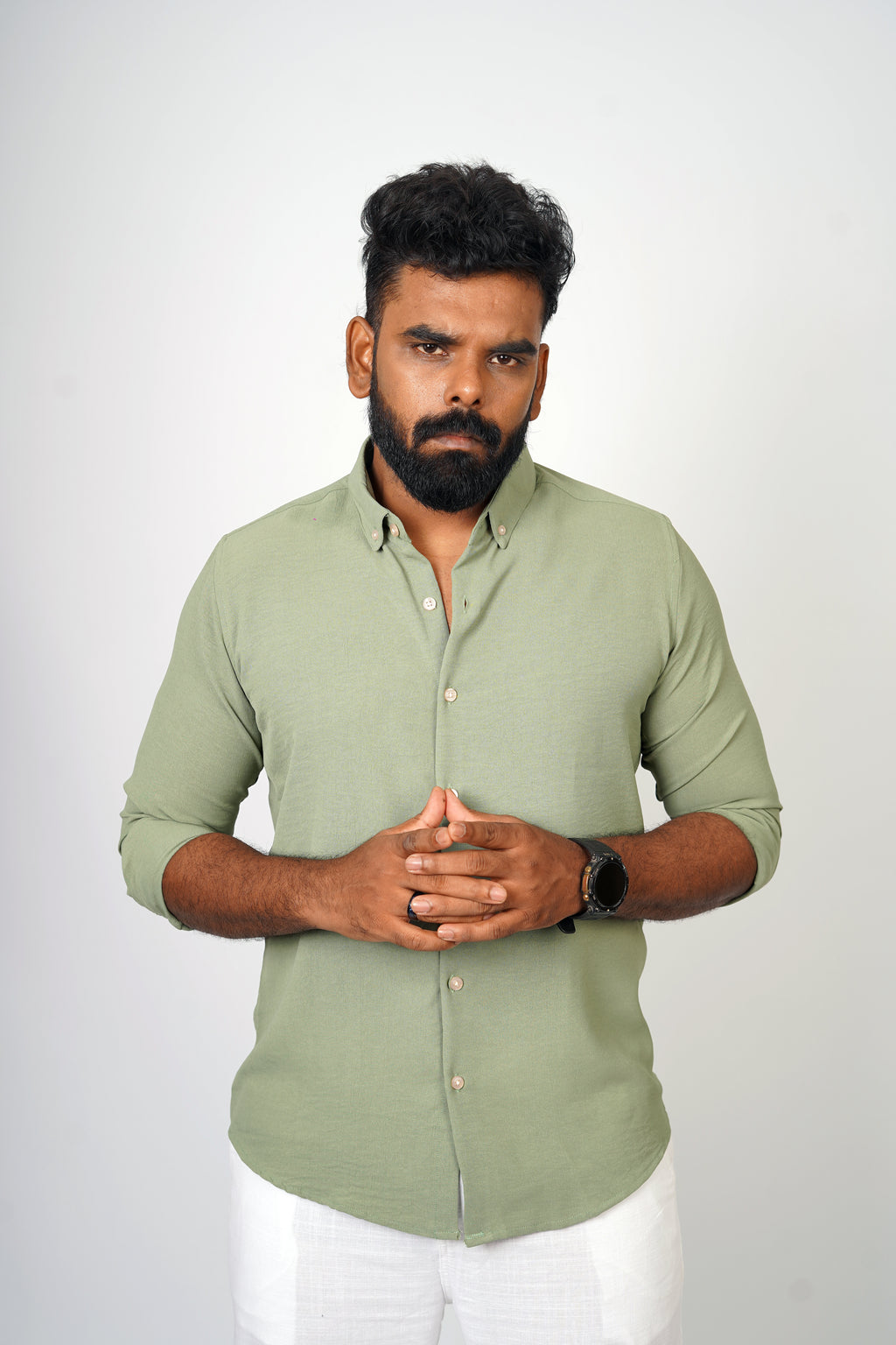 Viscose Fabric Dropdown Shirt - Snipes