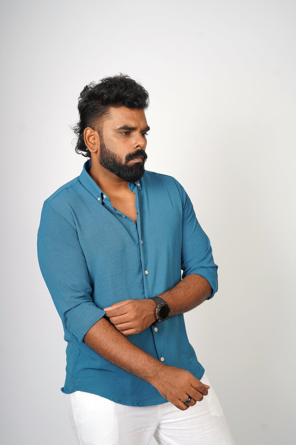 Viscose Fabric Dropdown Shirt - Snipes