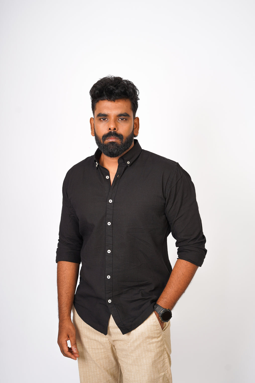 Plain Linen Shirts - Snipes