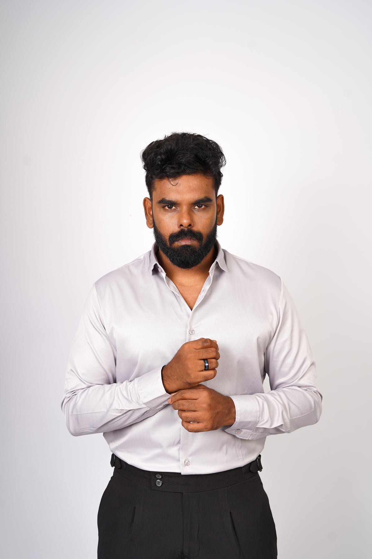 Club Wear Satin Shirts