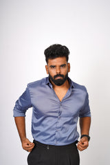 Club Wear Satin Shirts