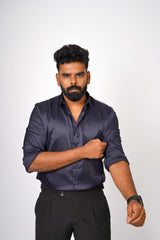 Club Wear Satin Shirts