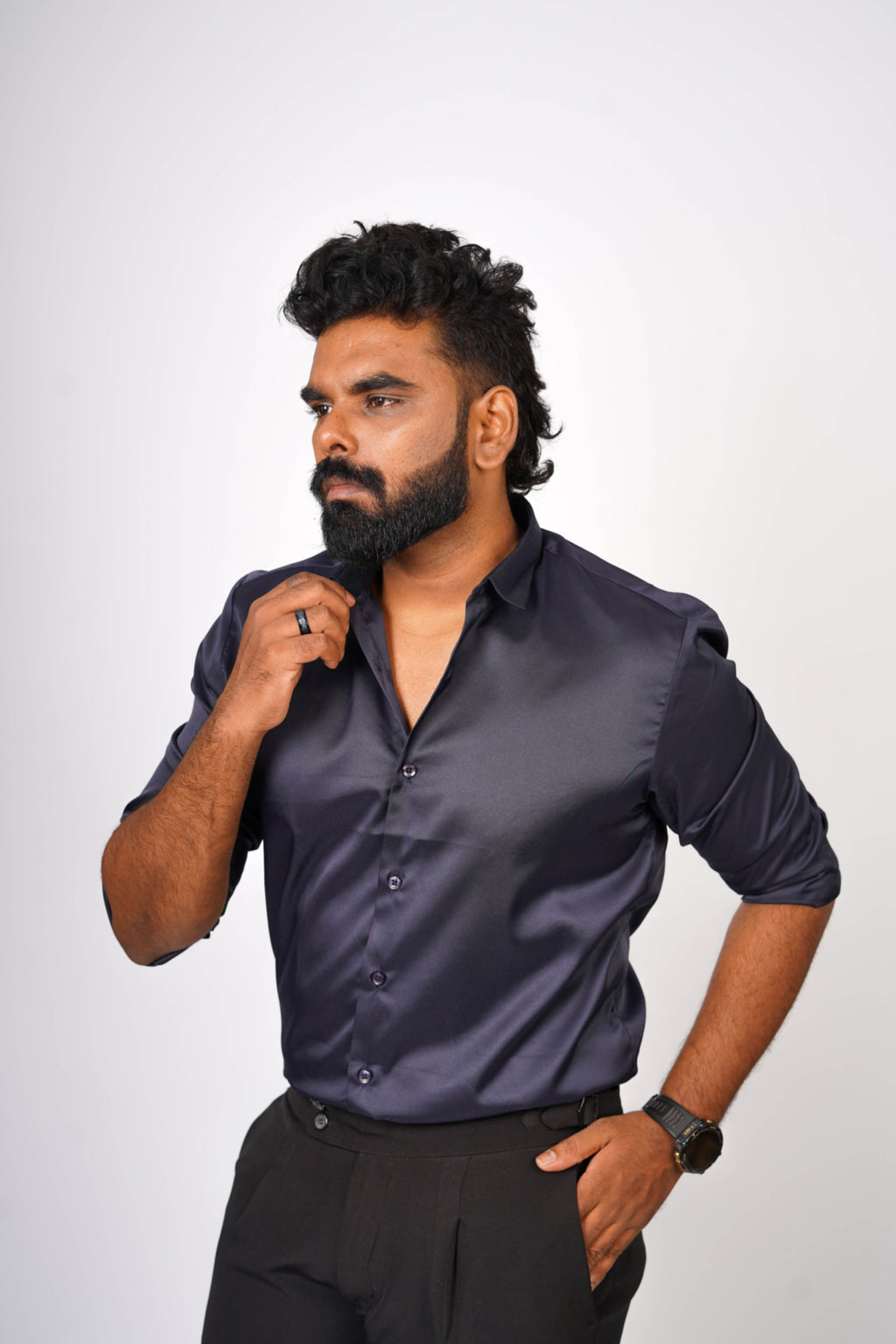 Club Wear Satin Shirts - Snipes