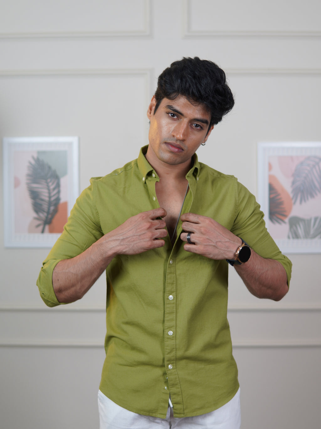 Cotton Linen Shirts - Snipes