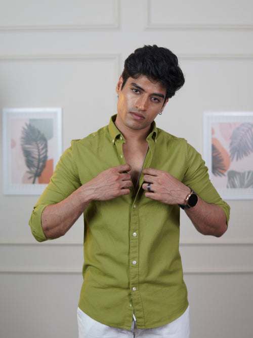 Cotton Linen Shirts - Snipes