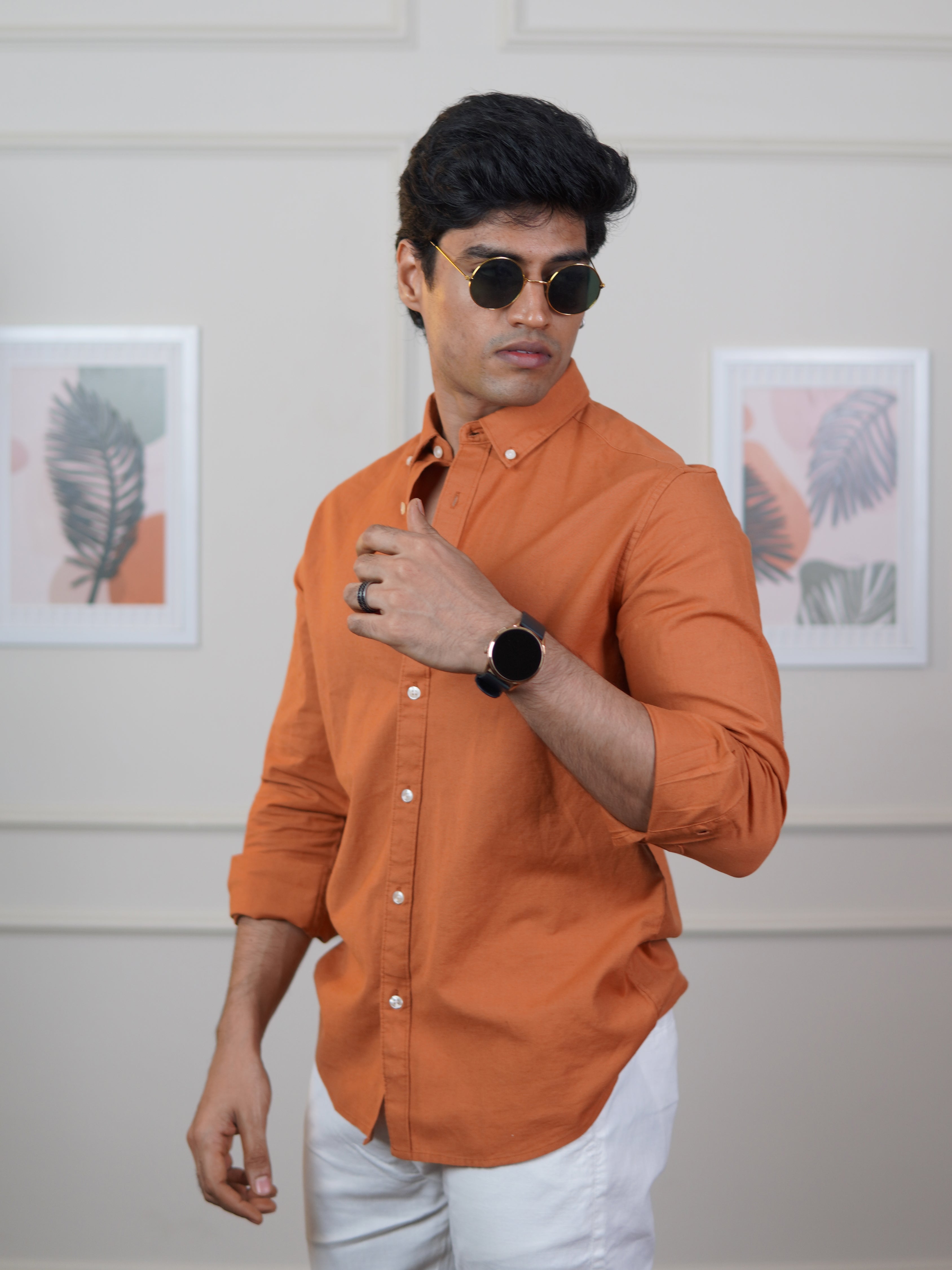 Cotton Linen Shirts - Snipes