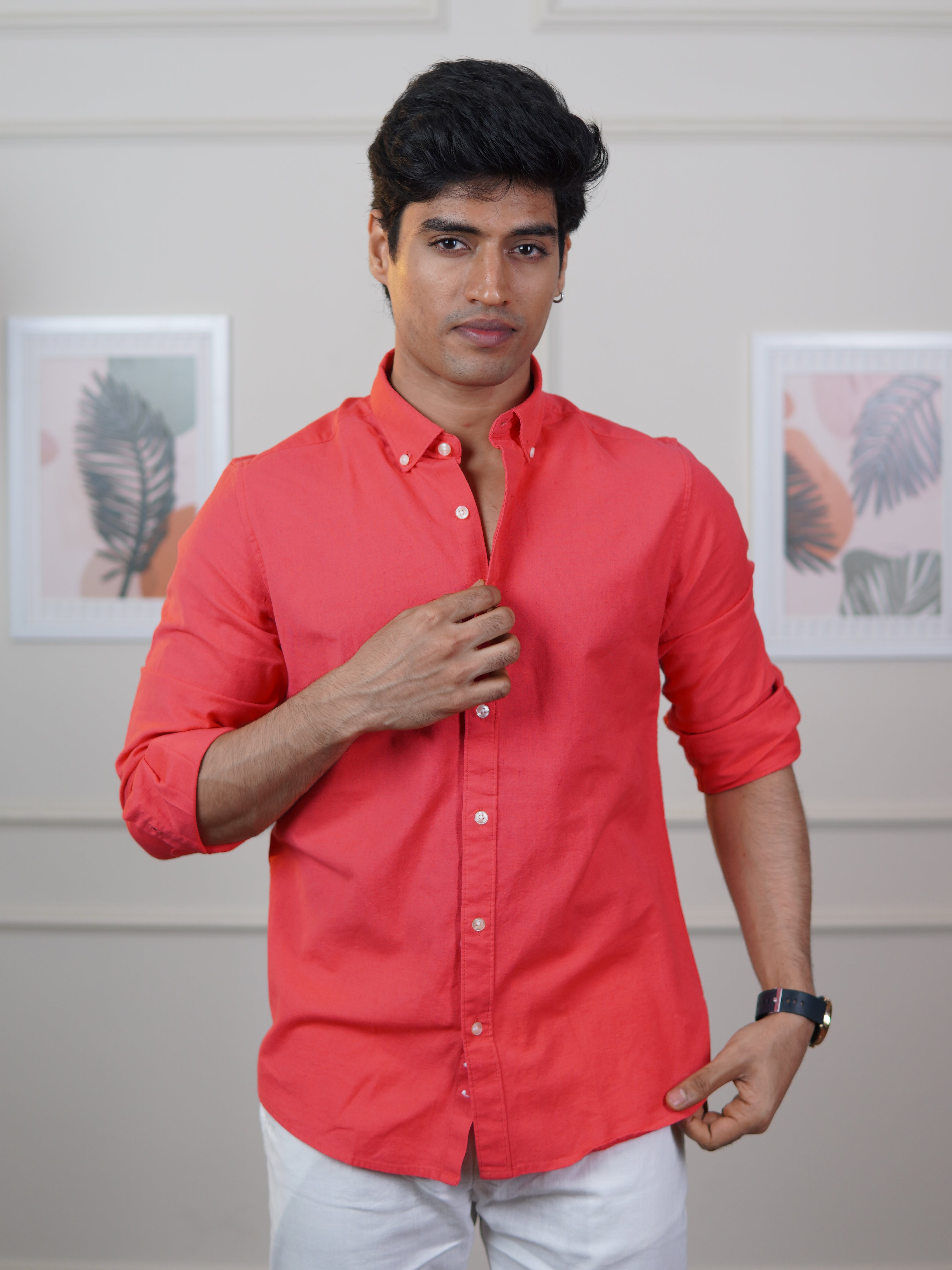 Cotton Linen Shirts - Snipes