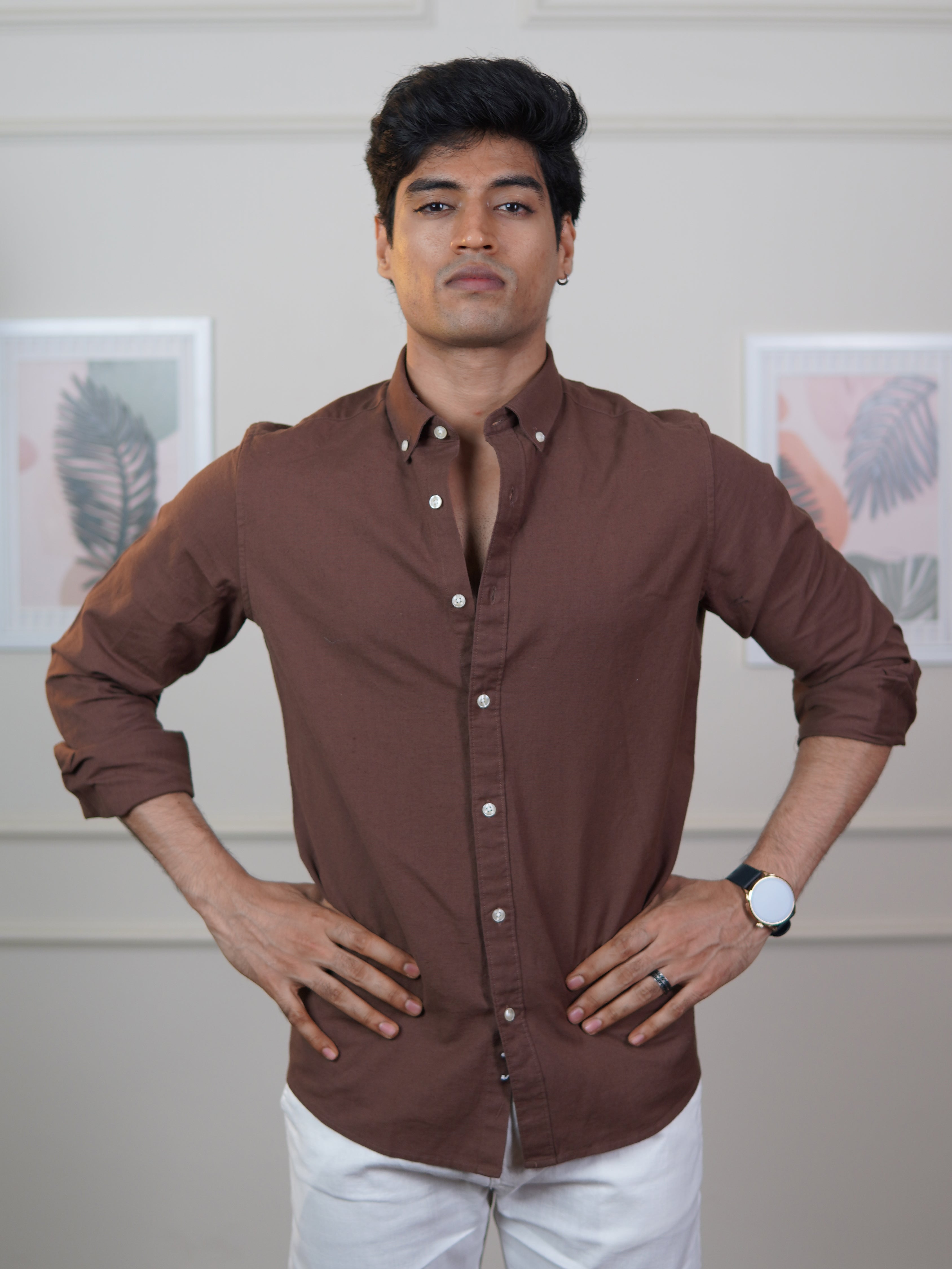Cotton Linen Shirts - Snipes