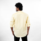 Mandarin Collar - Linen Shirt - Snipes