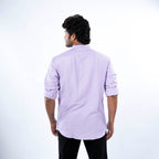 Mandarin Collar - Linen Shirt - Snipes