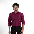 Stripes Linen Shirt - Snipes