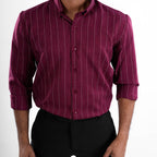 Stripes Linen Shirt - Snipes