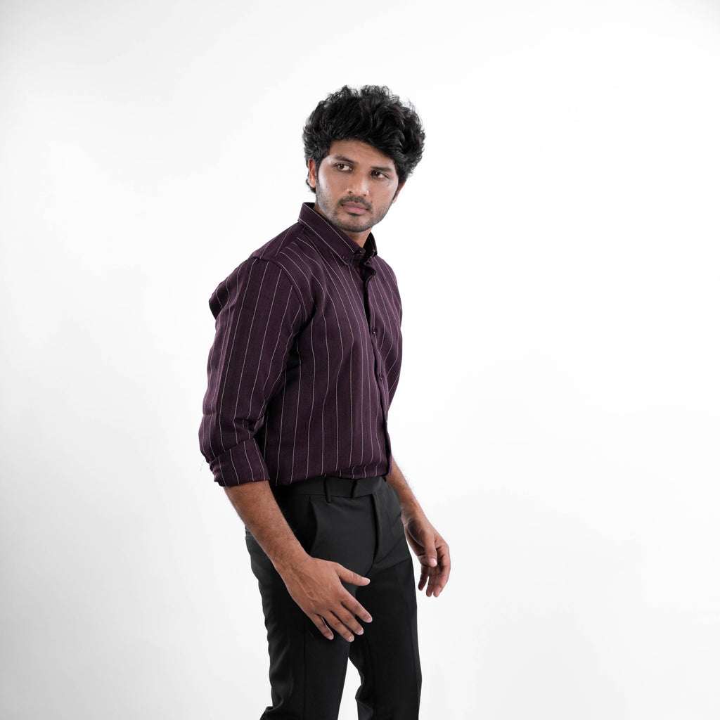 Stripes Linen Shirt - Snipes