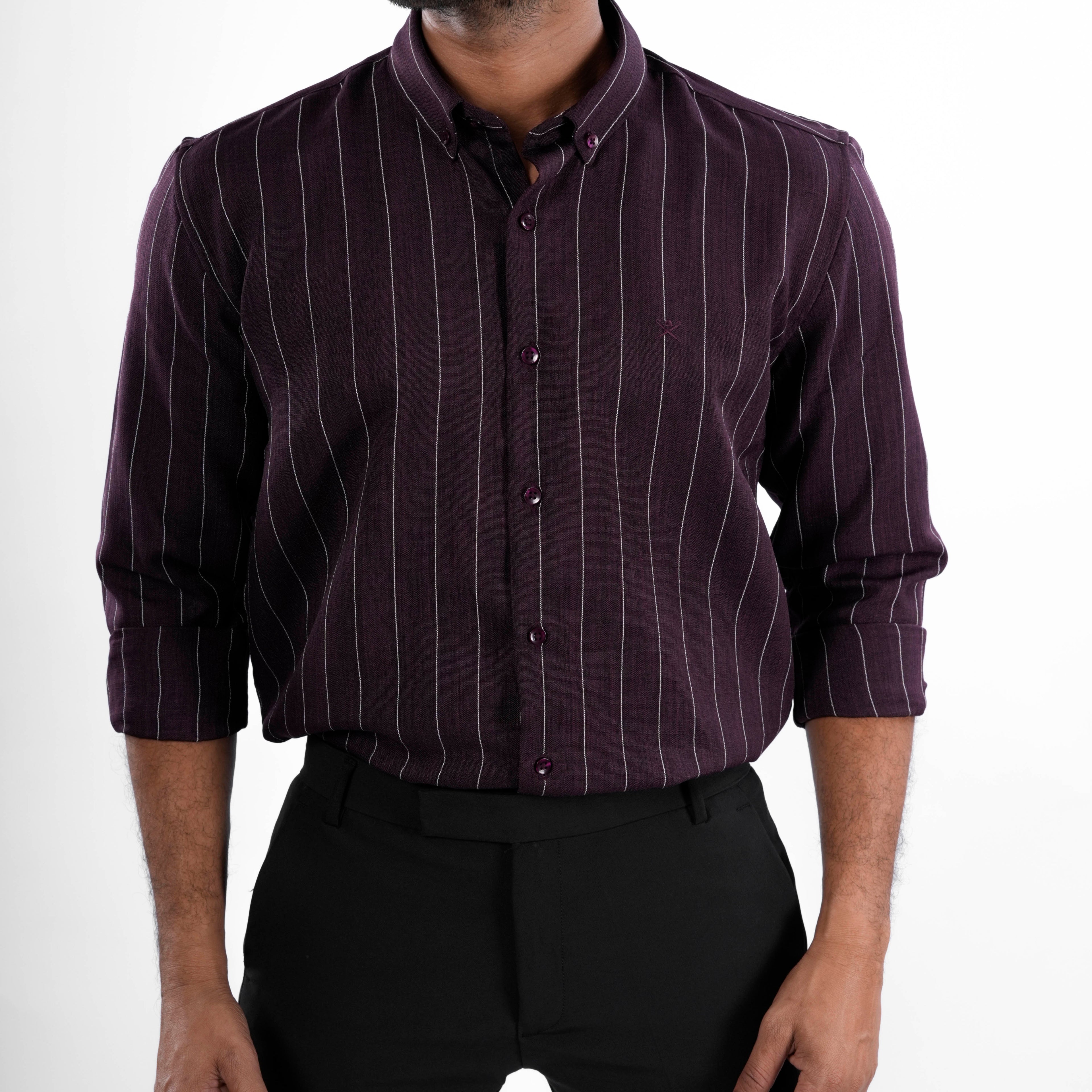 Stripes Linen Shirt - Snipes