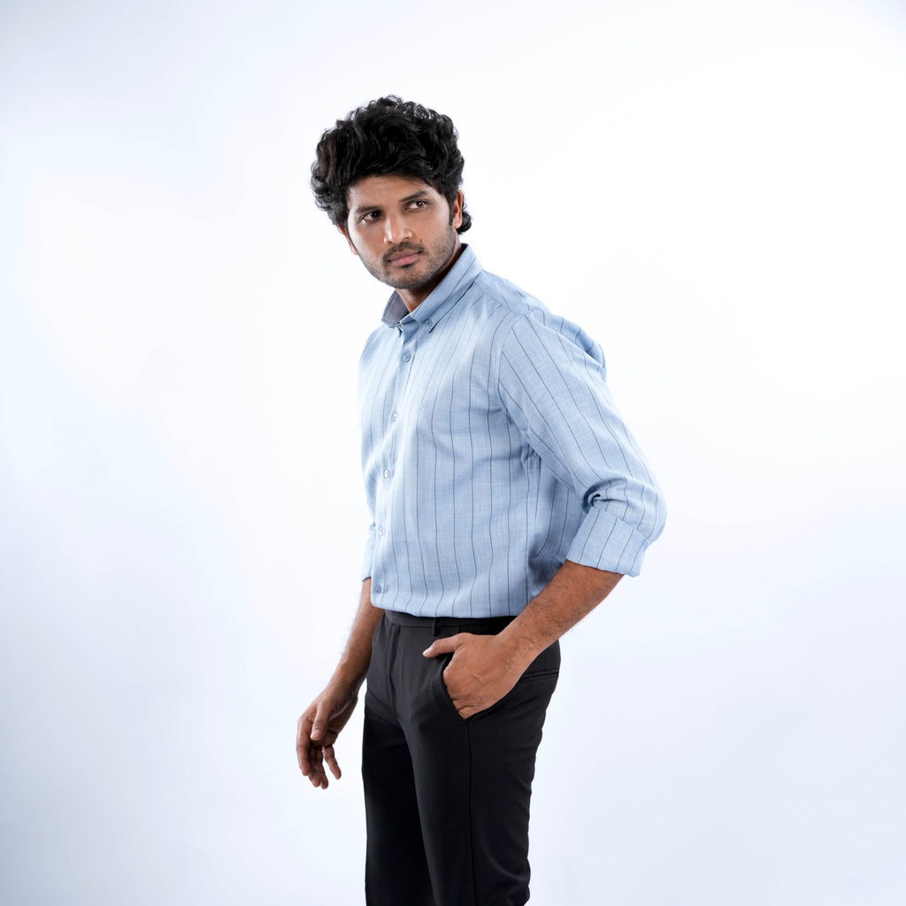 Stripes Linen Shirt - Snipes