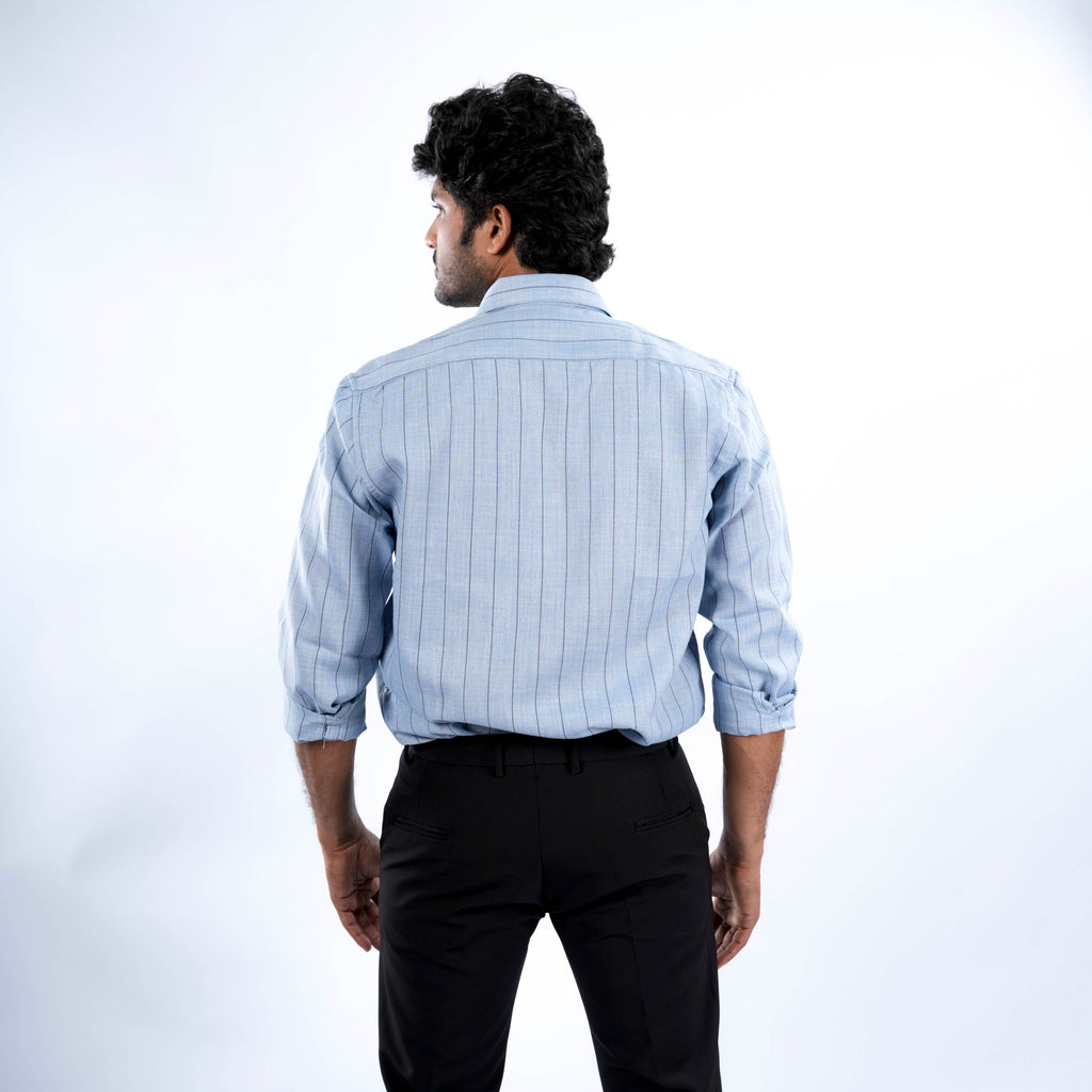 Stripes Linen Shirt - Snipes