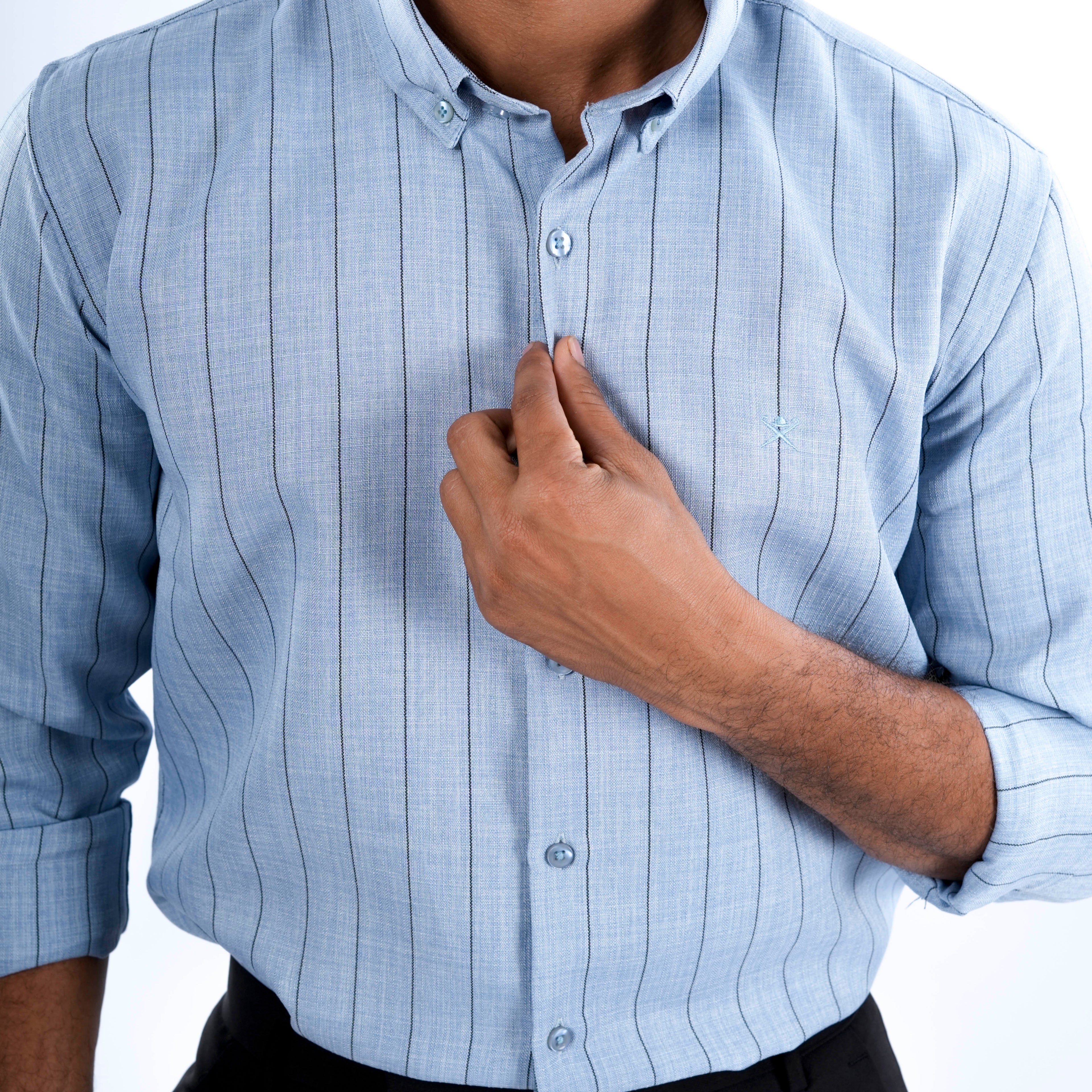 Stripes Linen Shirt - Snipes