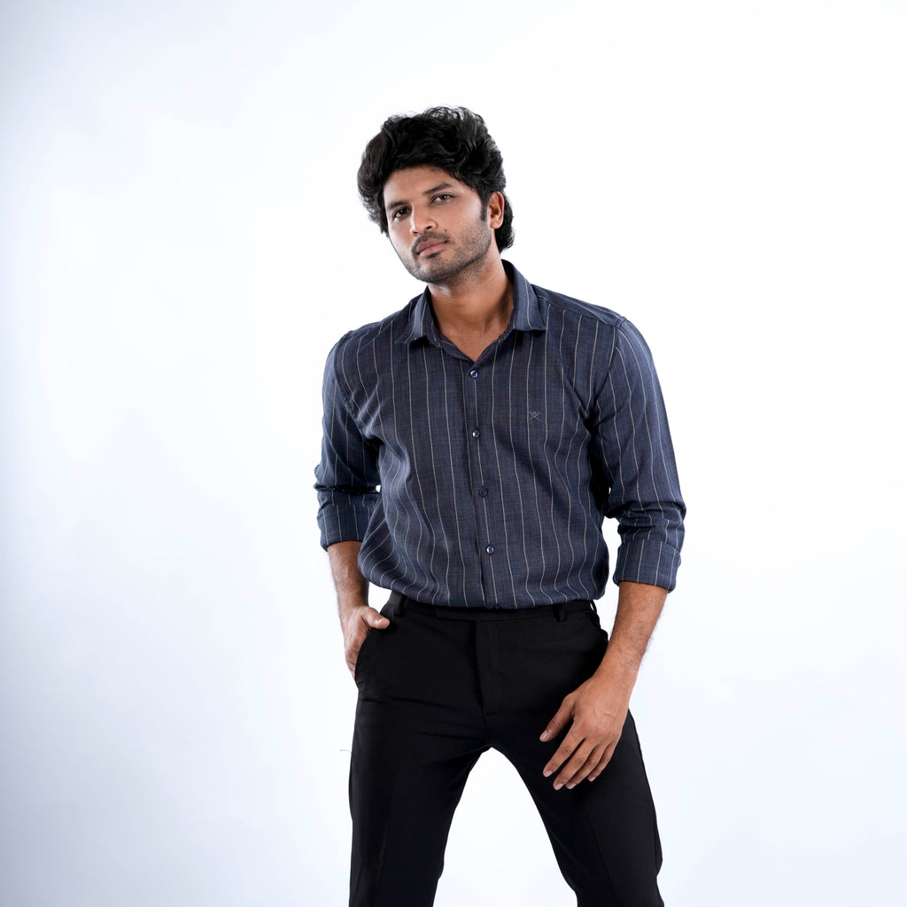 Stripes Linen Shirt - Snipes