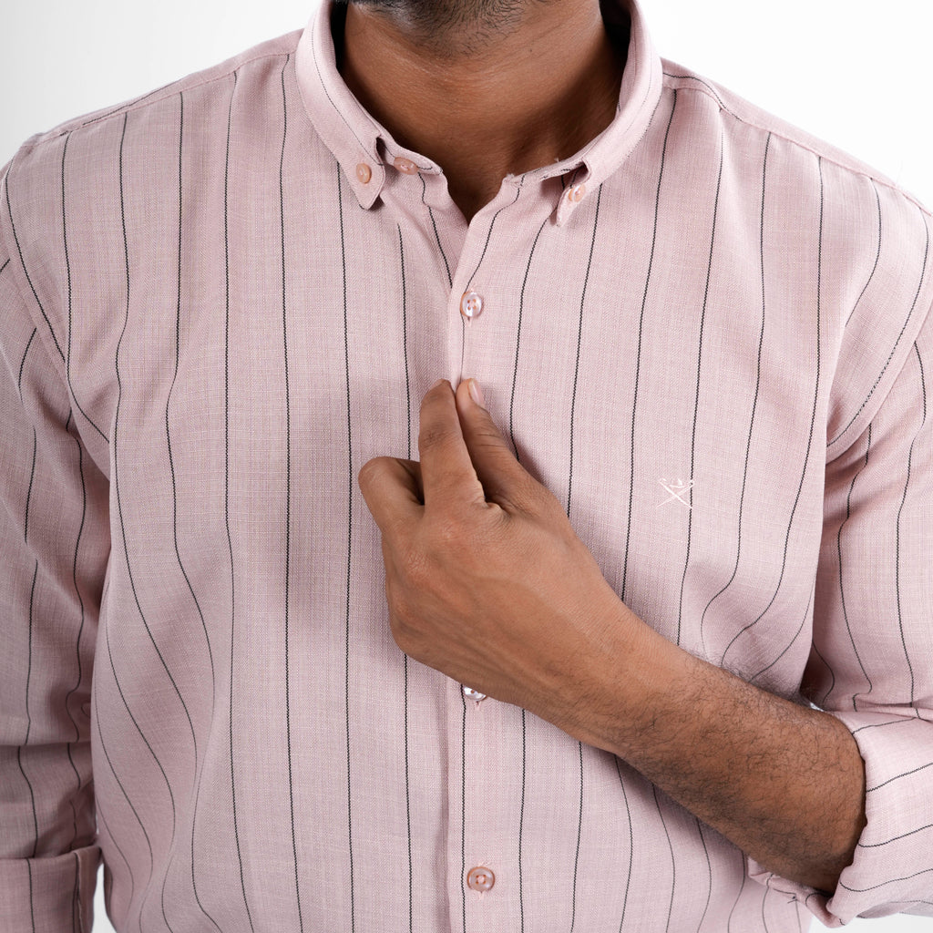 Stripes Linen Shirt - Snipes