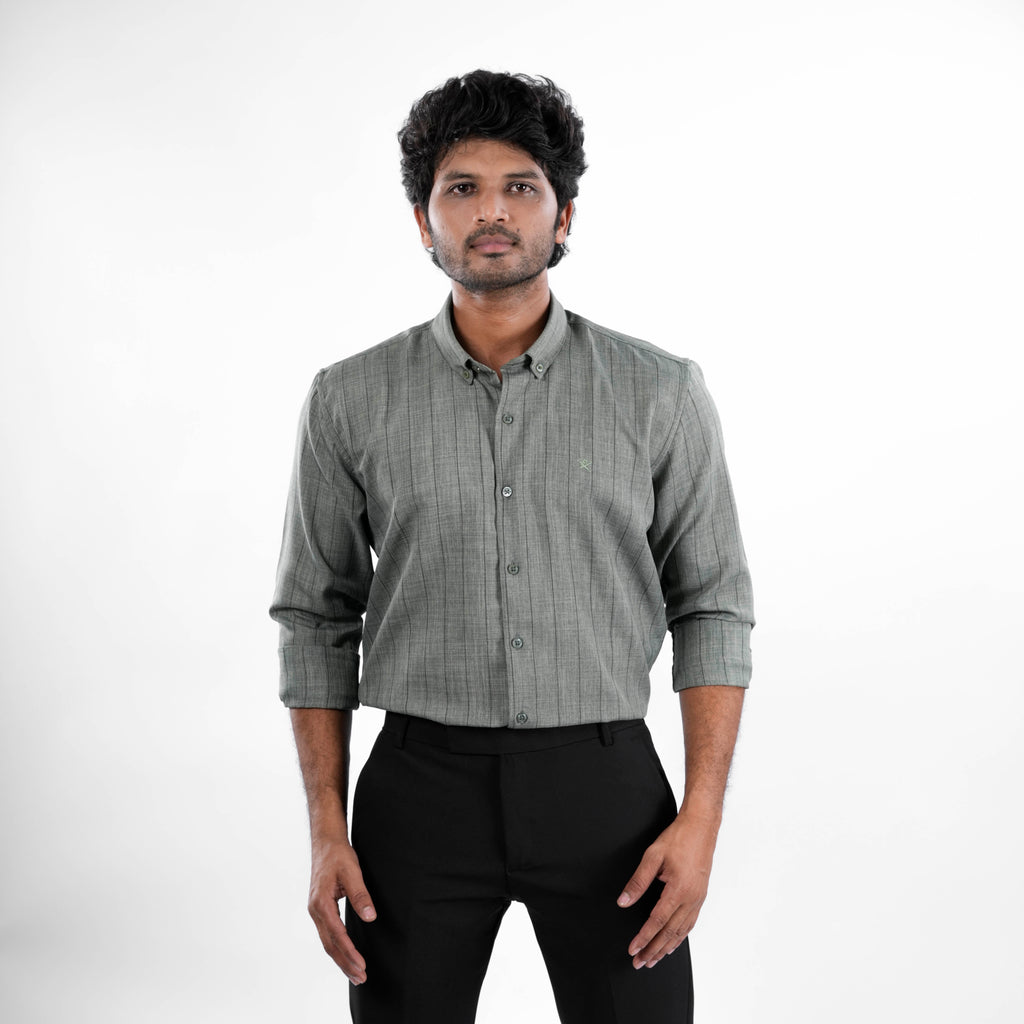 Stripes Linen Shirt - Snipes