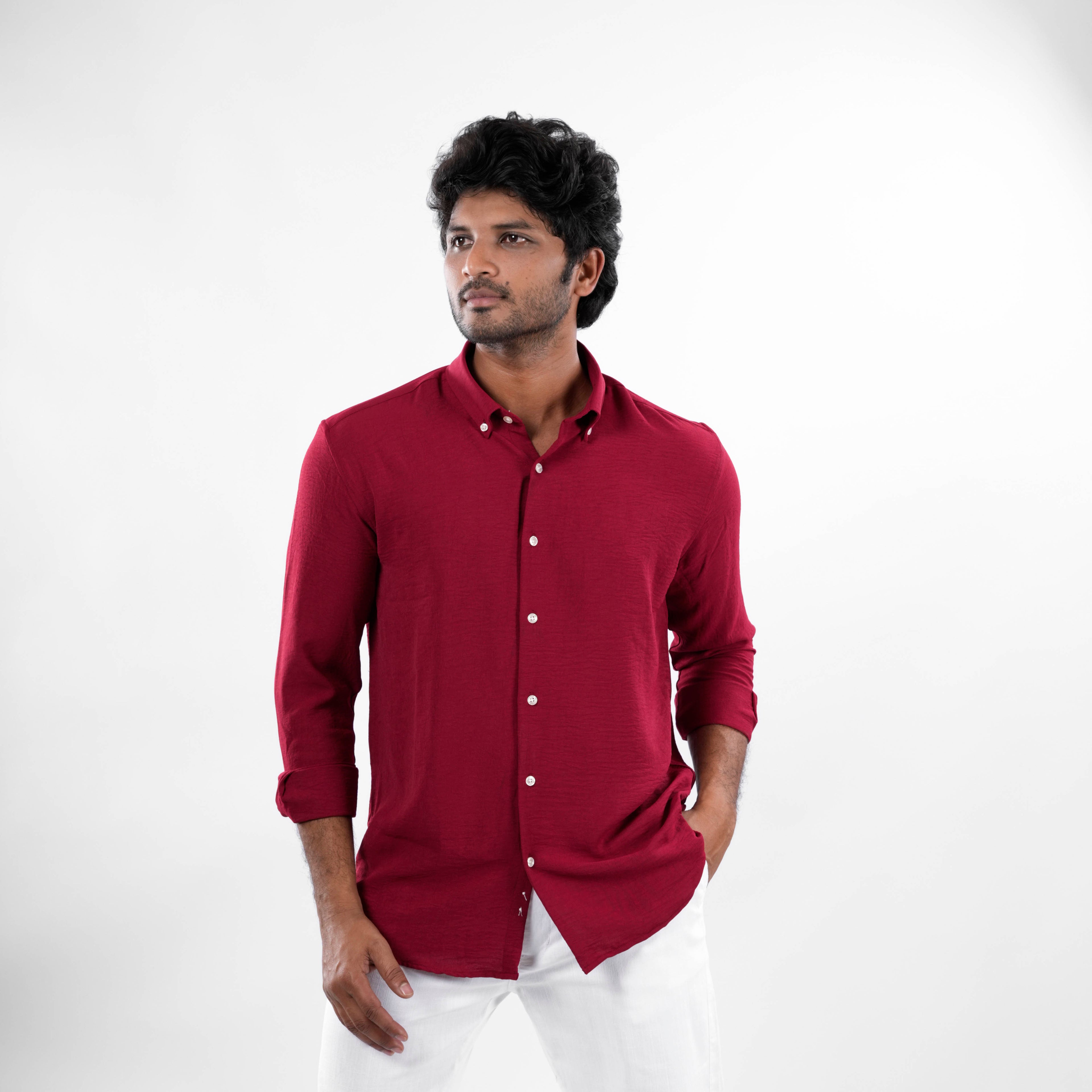 Rayon Crushed Shirt - Snipes