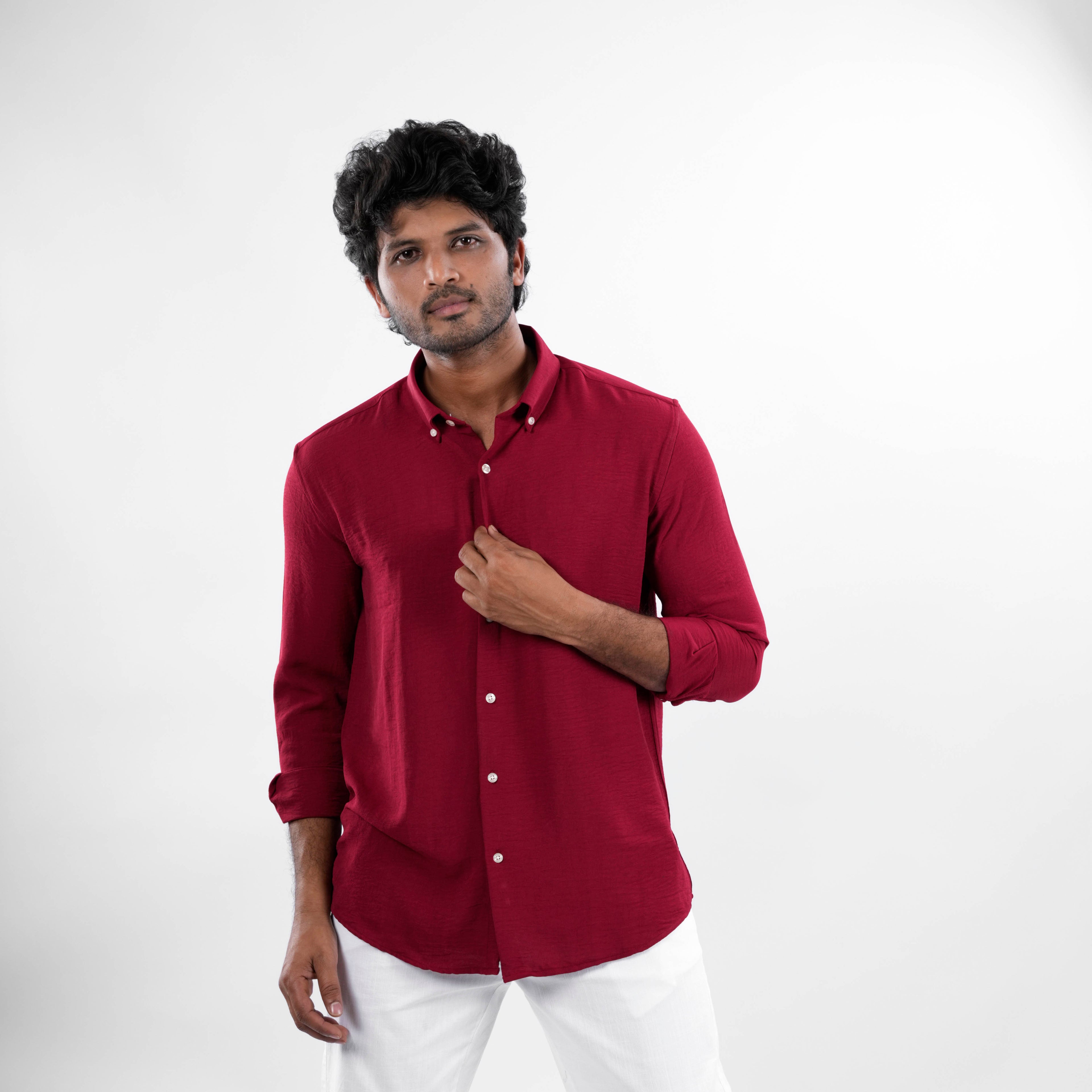 Rayon Crushed Shirt - Snipes