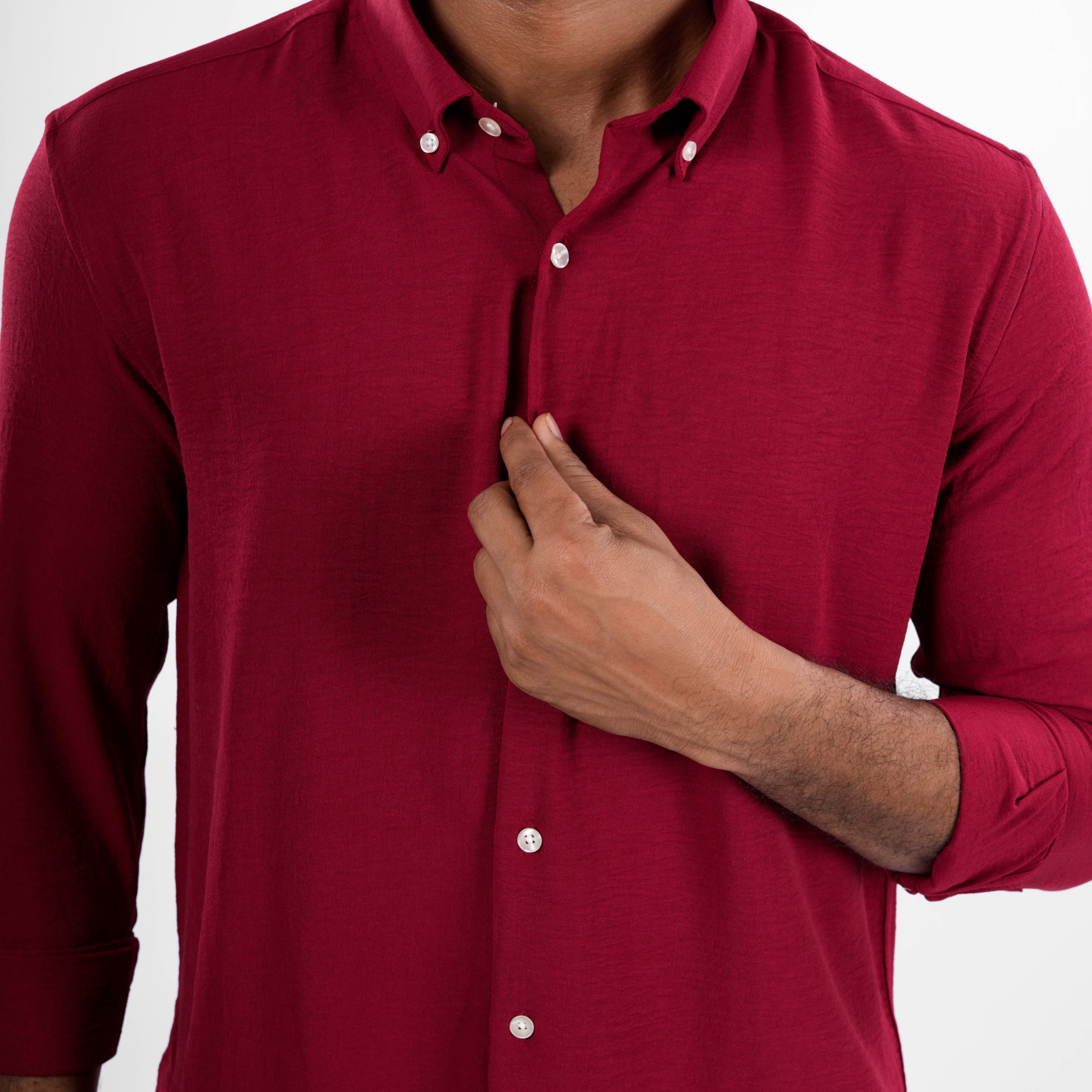 Rayon Crushed Shirt Secondary image