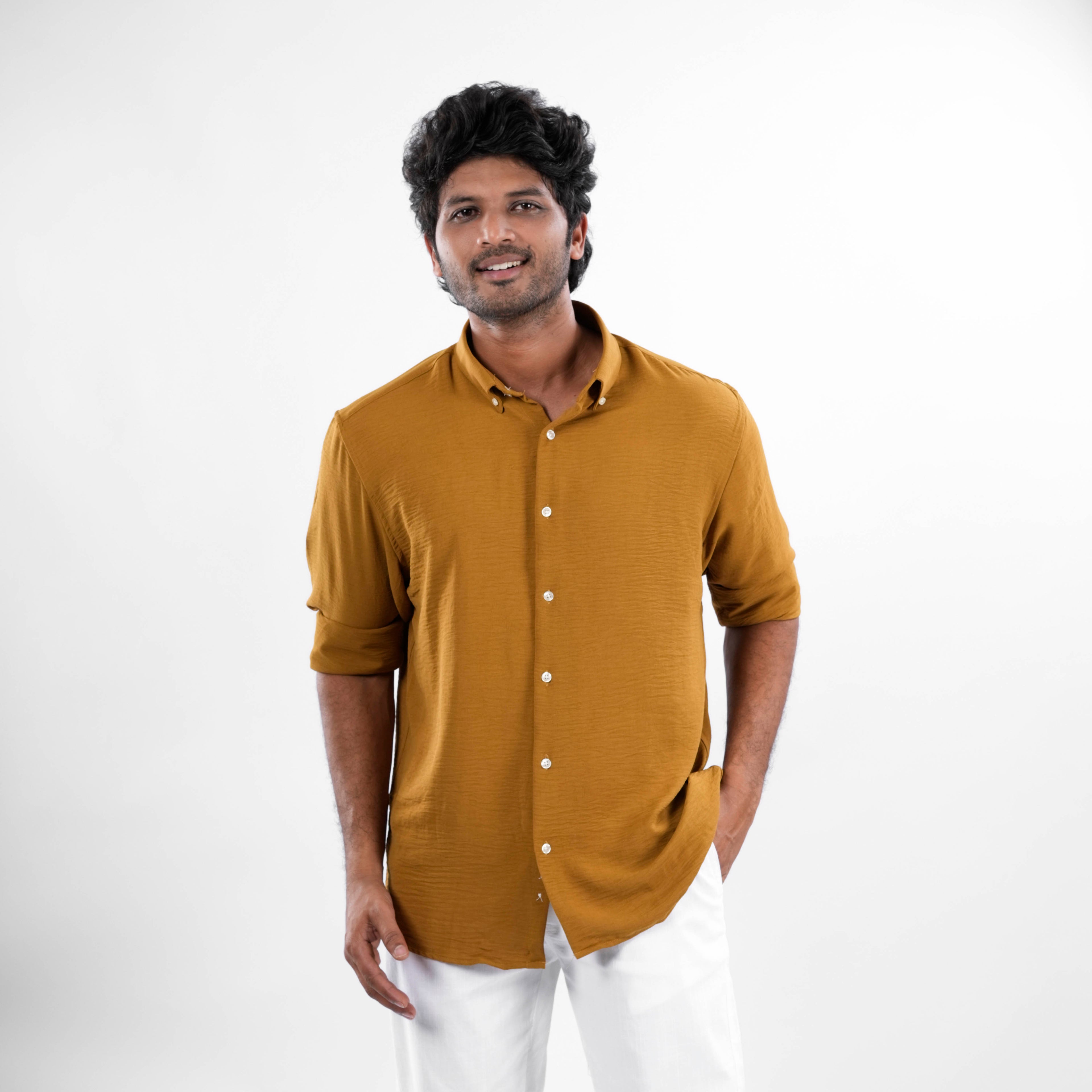 Rayon Crushed Shirt - Snipes