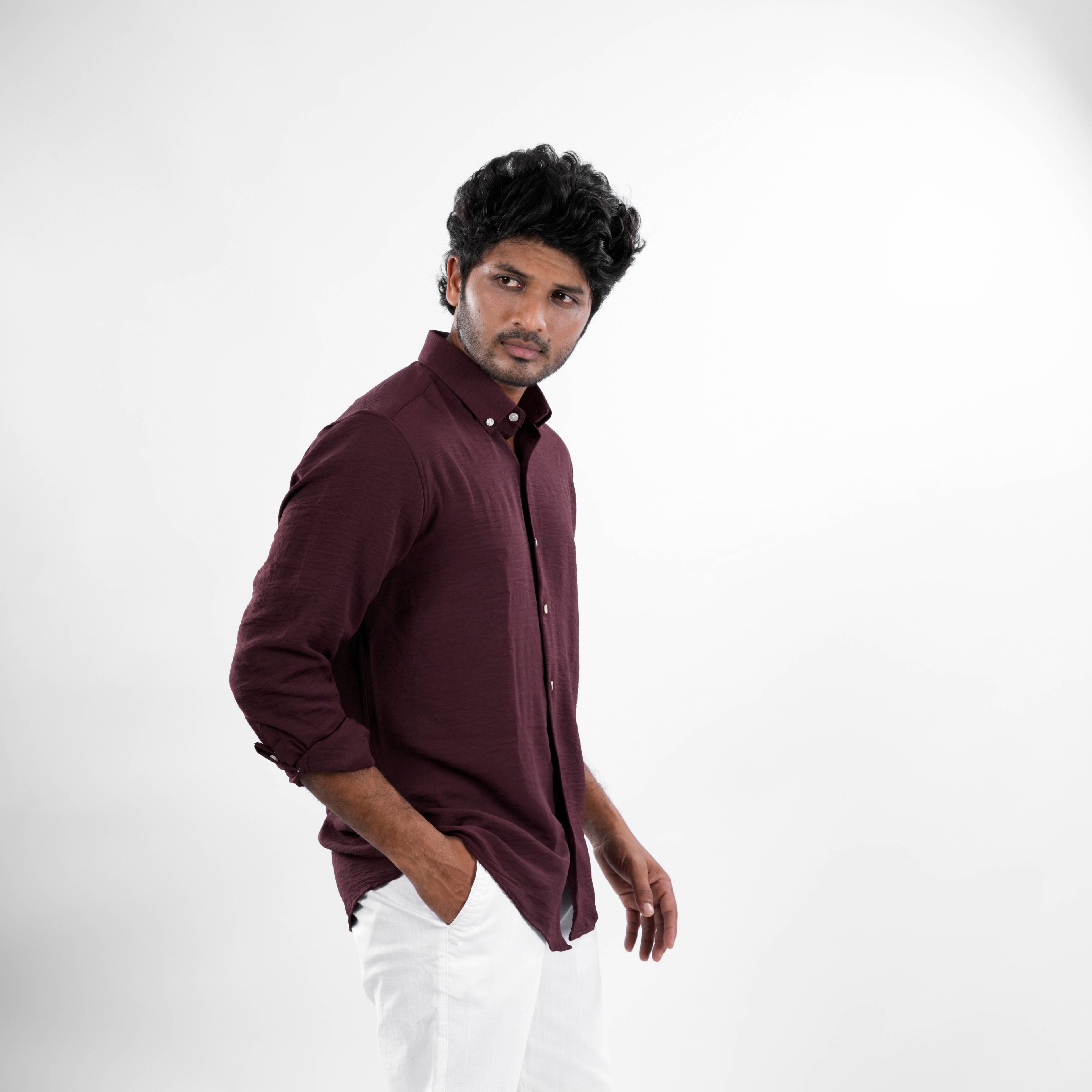 Rayon Crushed Shirt - Snipes