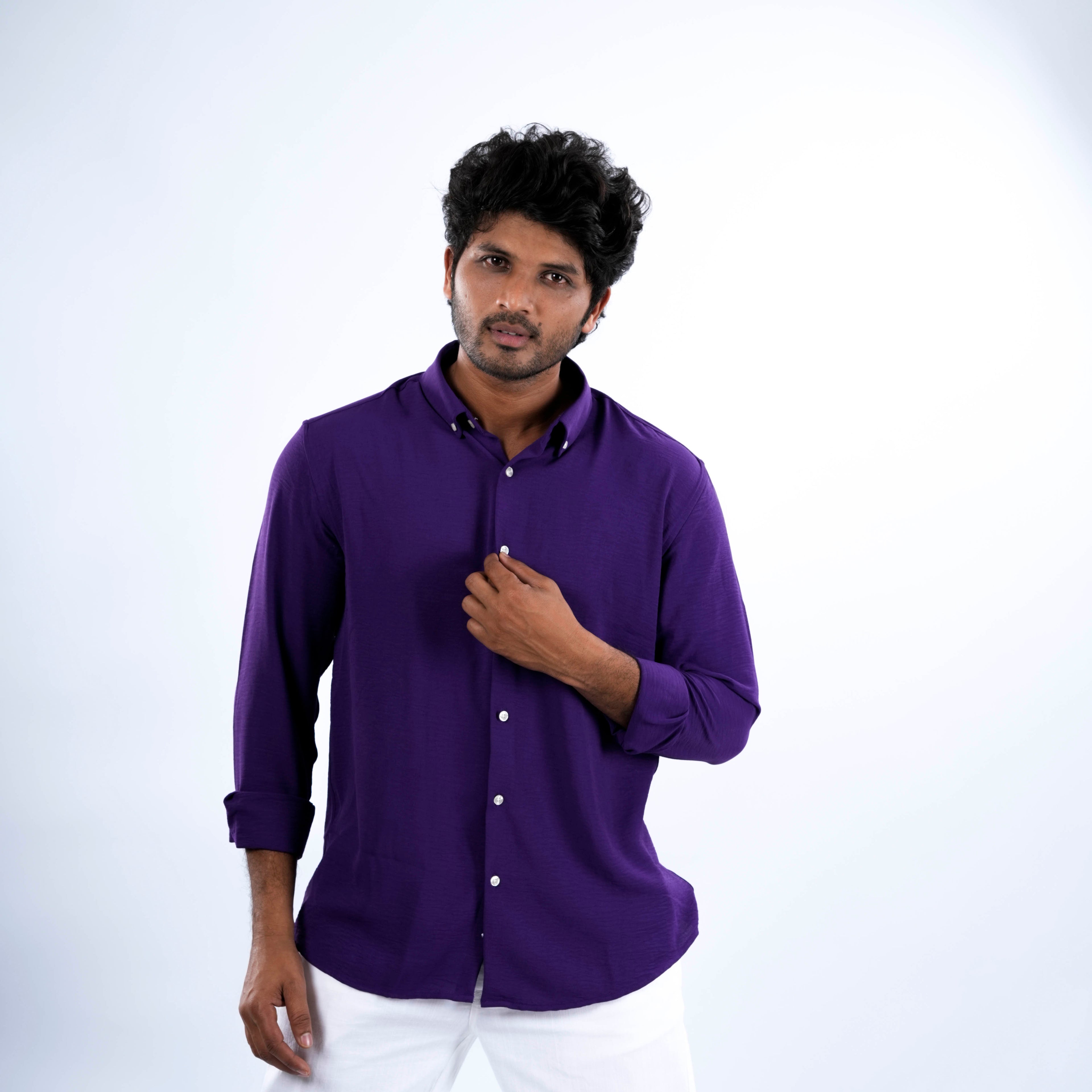 Rayon Crushed Shirt - Snipes