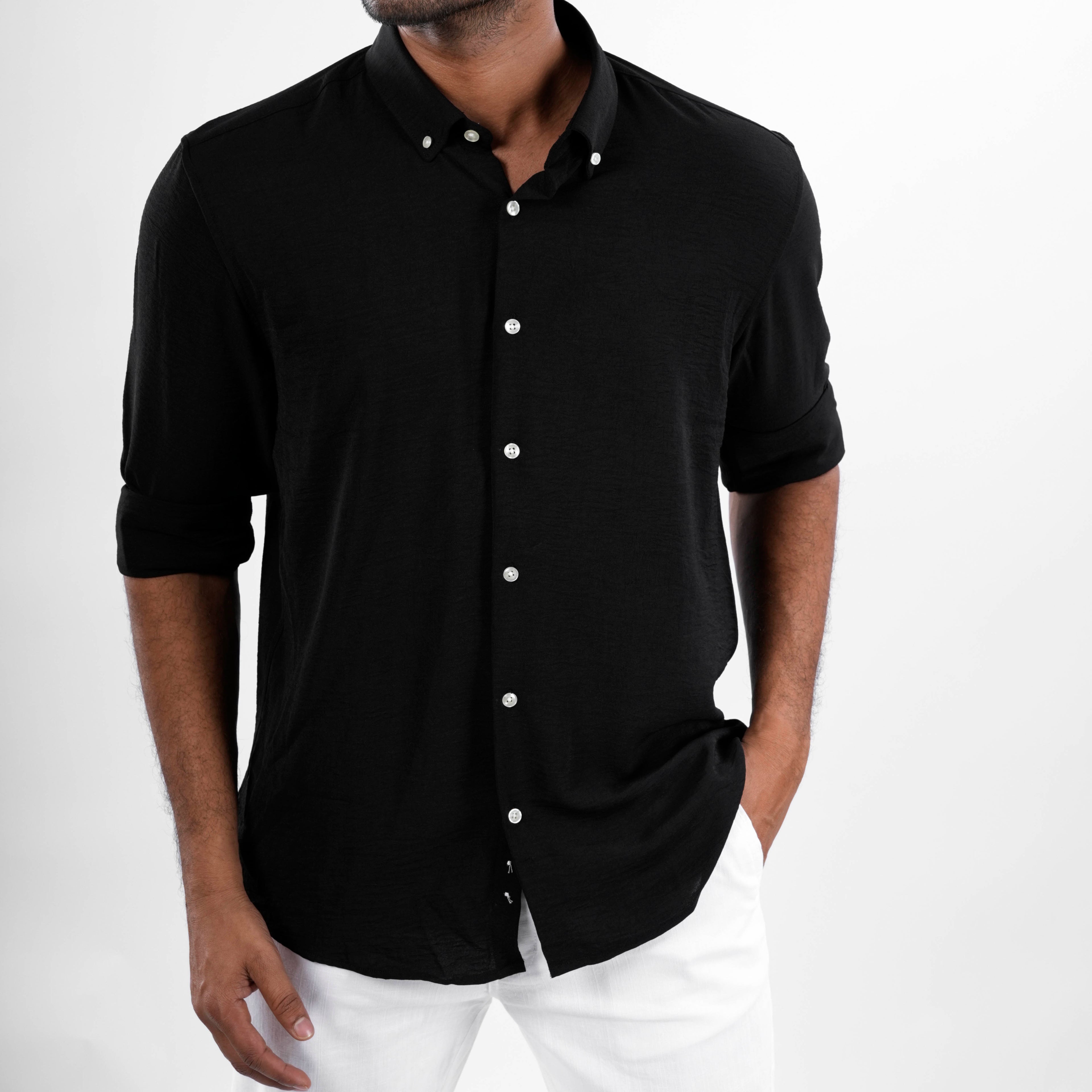 Rayon Crushed Shirt - Snipes