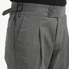 Pleated High-Waist Formal Trousers - Snipes