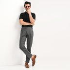 Pleated High-Waist Formal Trousers - Snipes