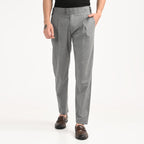 Pleated High-Waist Formal Trousers - Snipes