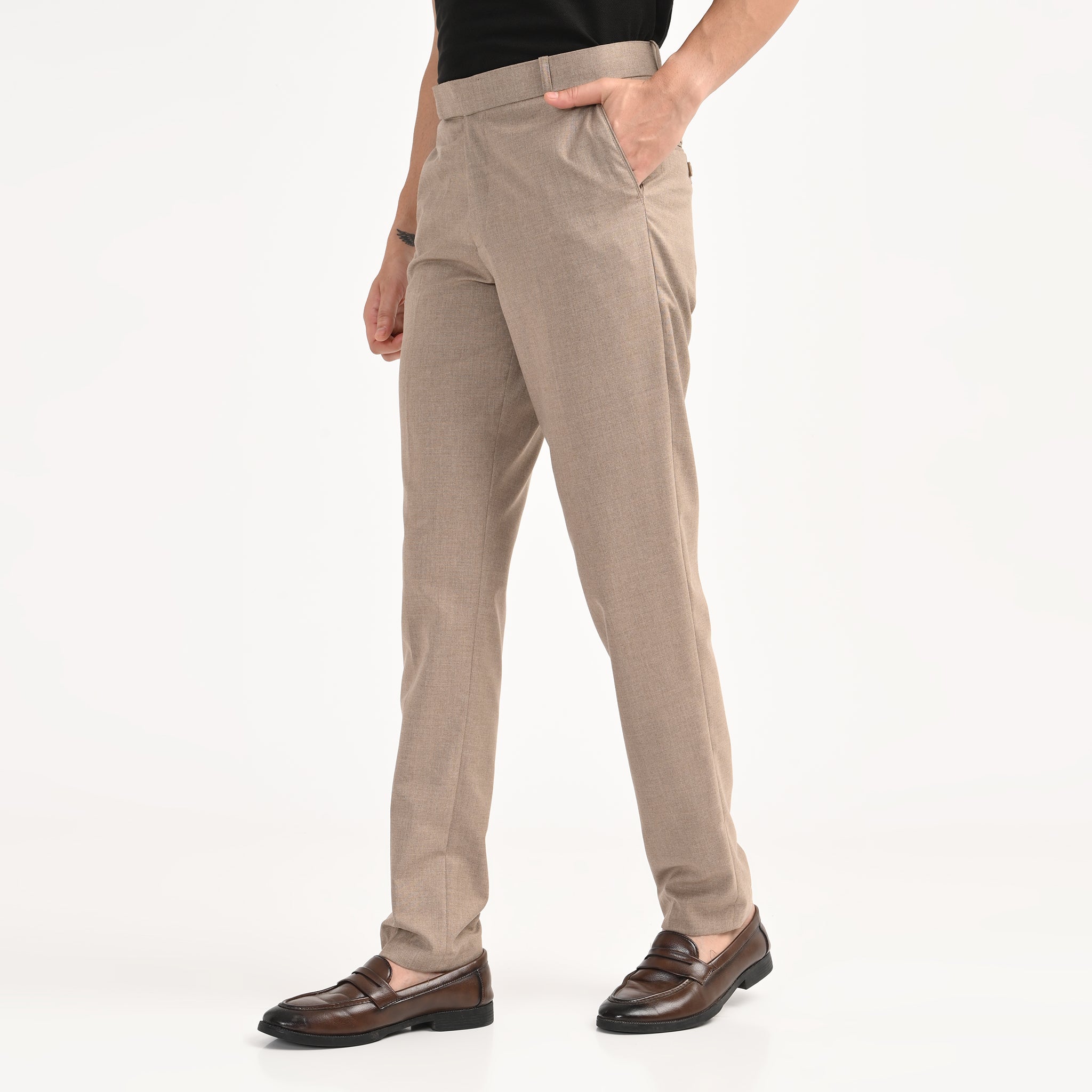 Classic Formal Slim-Fit Trousers - Snipes
